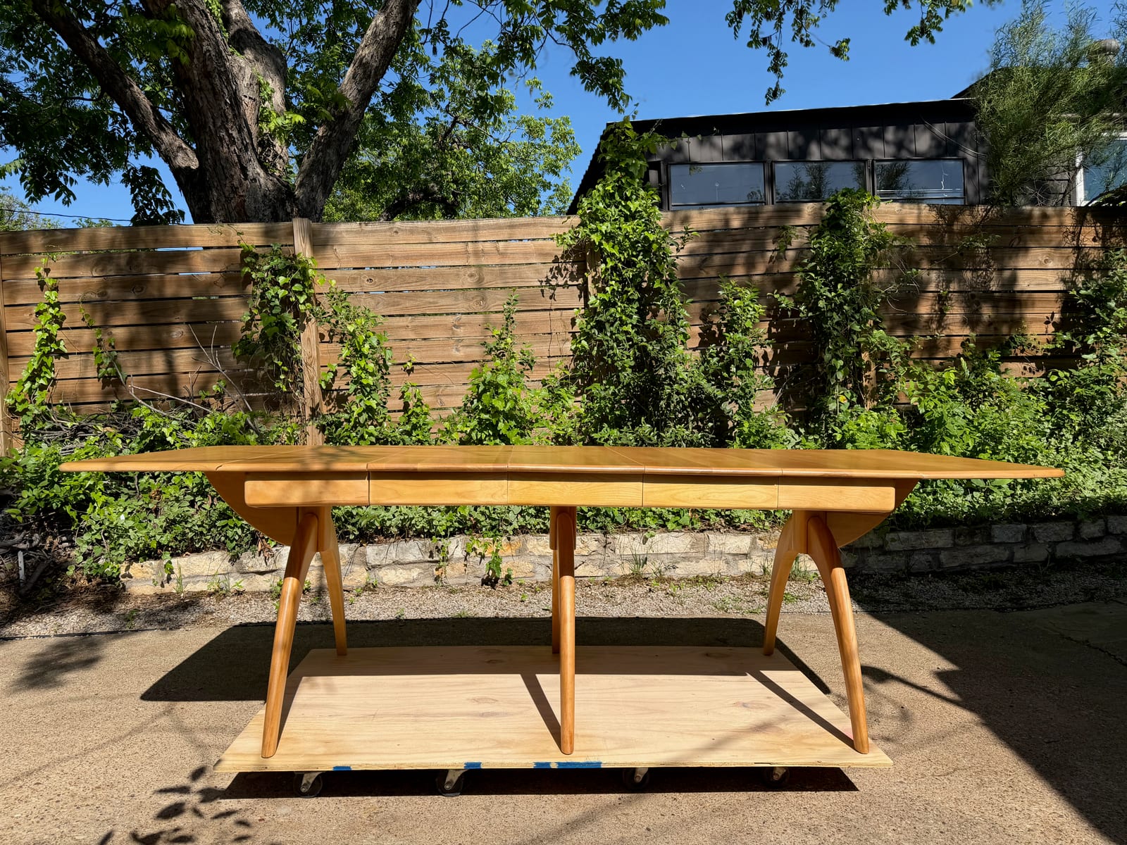 Heywood Wakefield Wishbone Table — photo 2